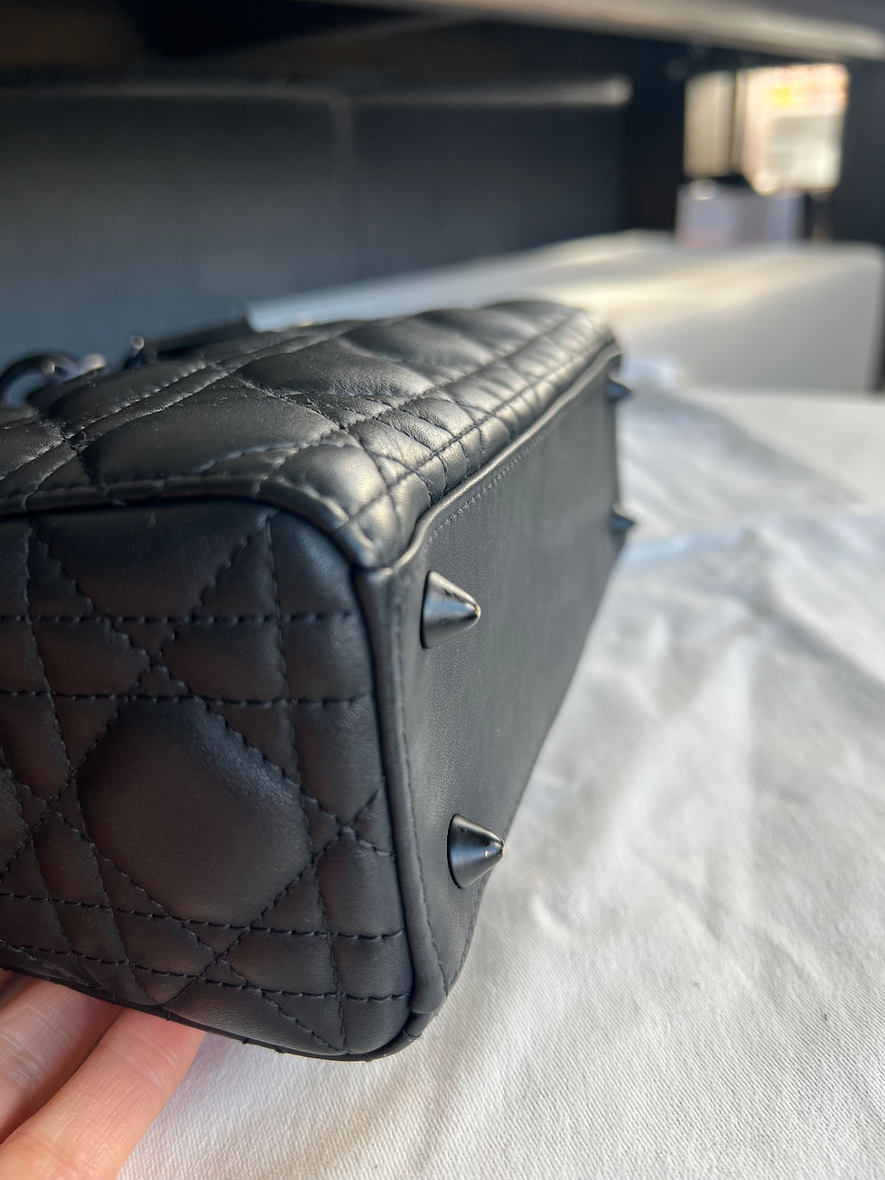 Thumbnail: Lady Dior Small Matte Black 