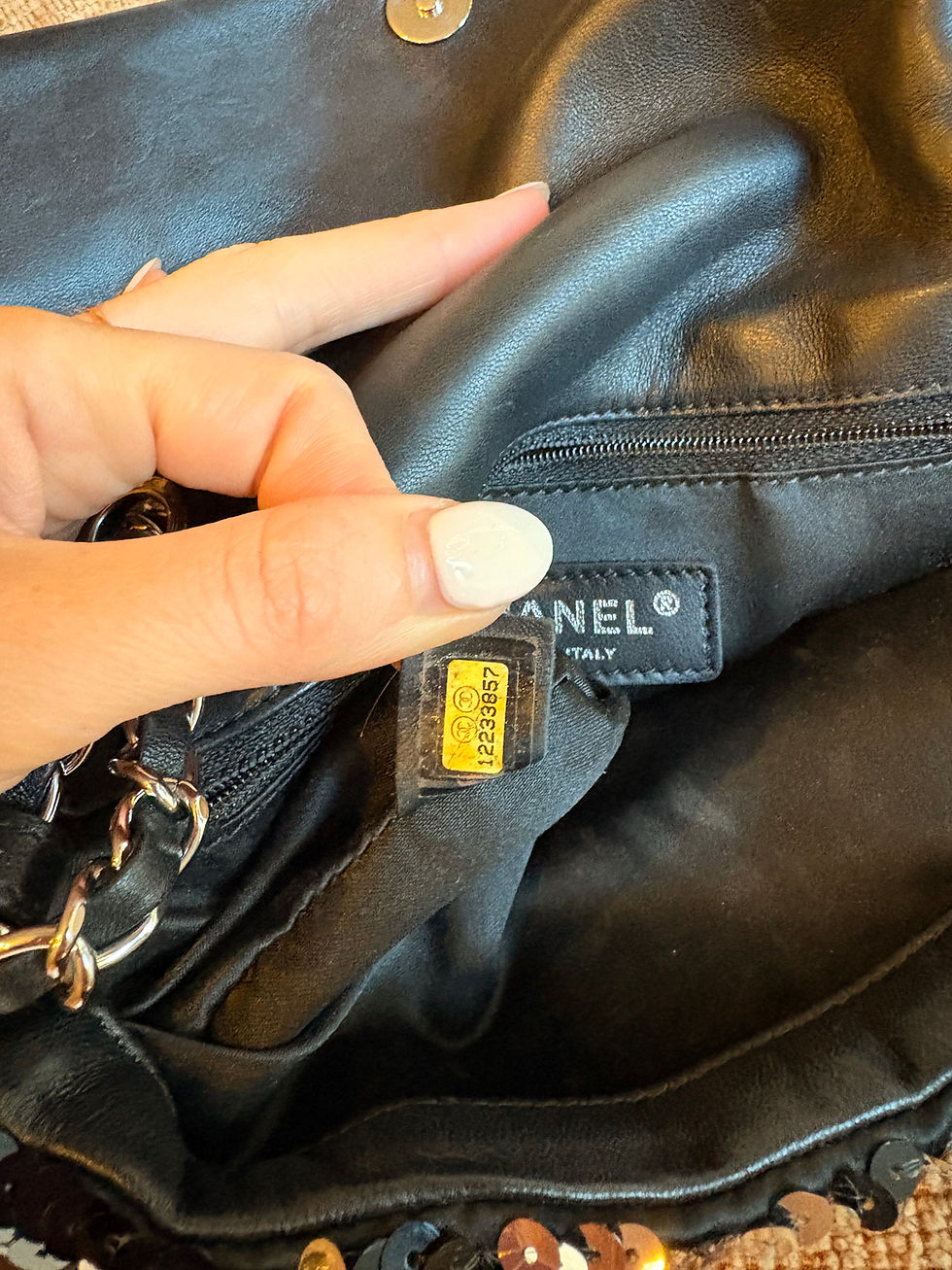 Thumbnail: Sequin Chanel Flap Bag 