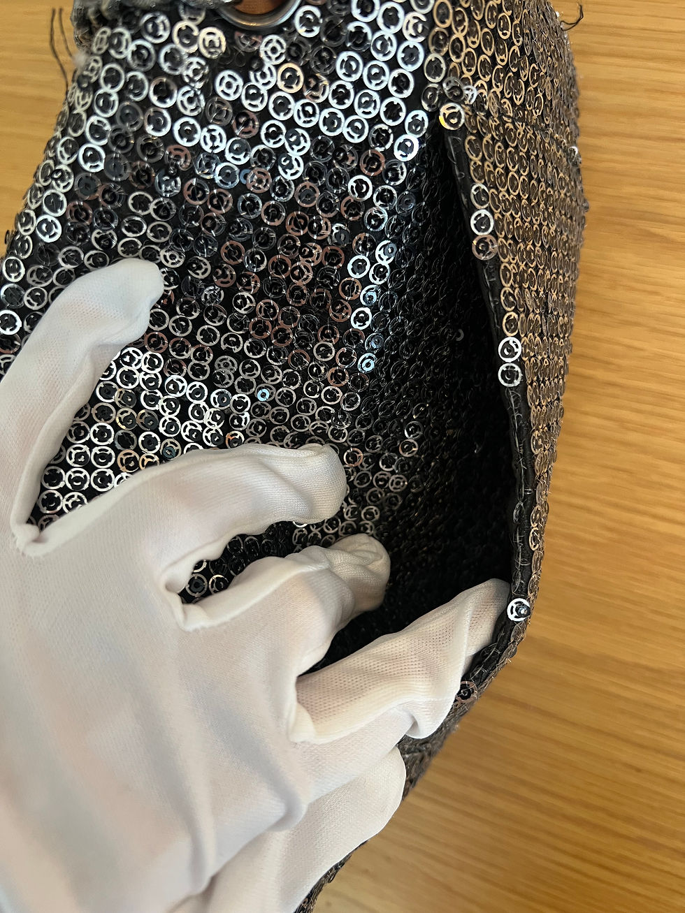 Thumbnail: Sequin Chanel Classic Flap