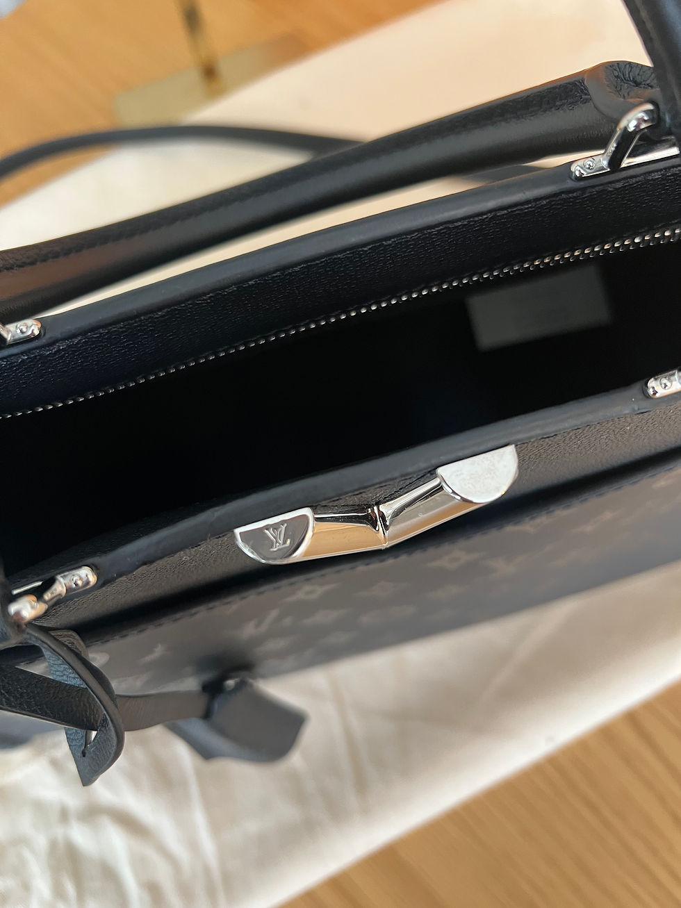 Thumbnail: Louis Vuitton Cuir Plume Tote