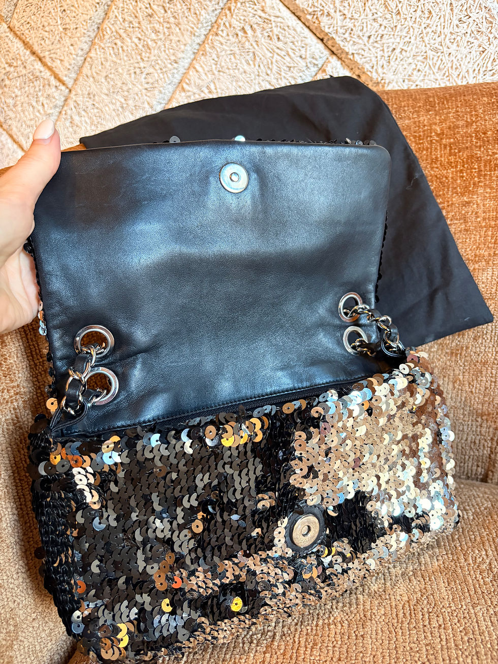 Thumbnail: Sequin Chanel Flap Bag 