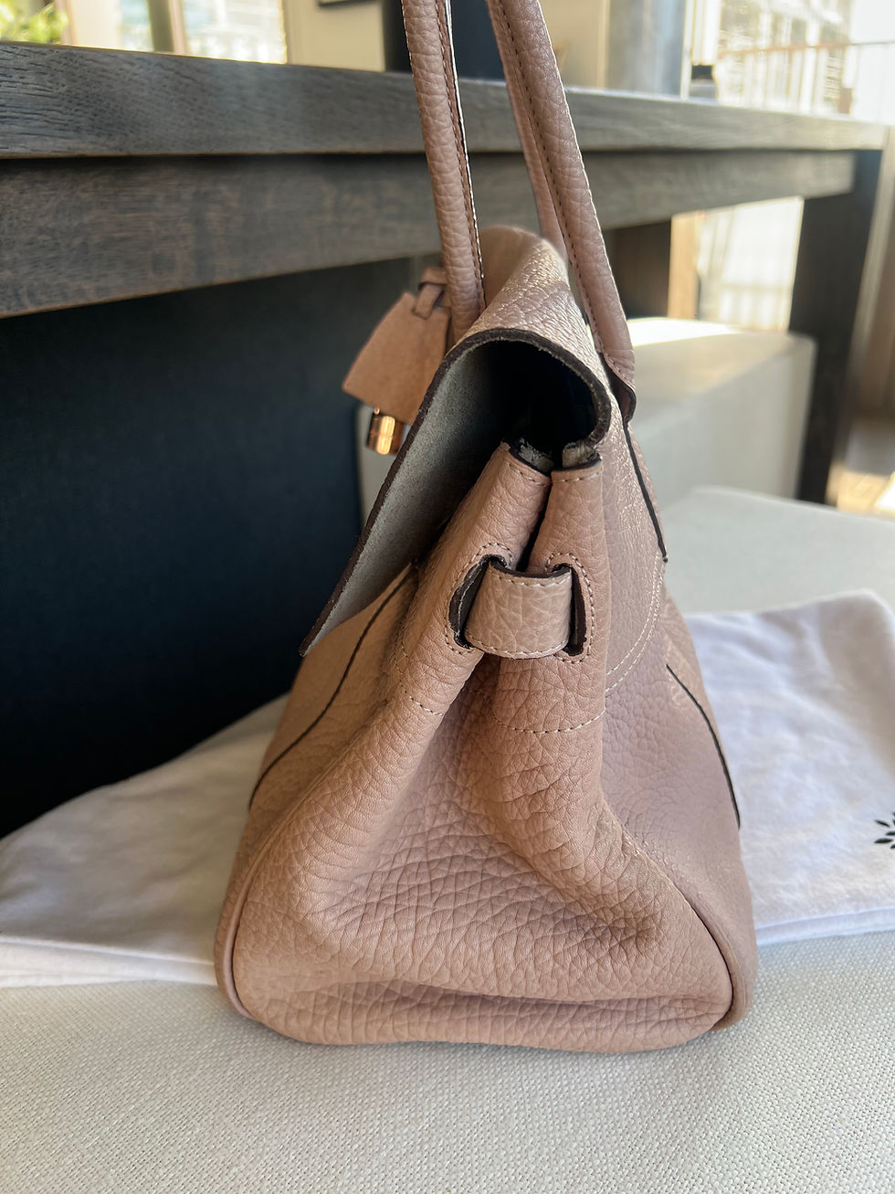 Thumbnail: Mulberry Bayswater Nude Pink 