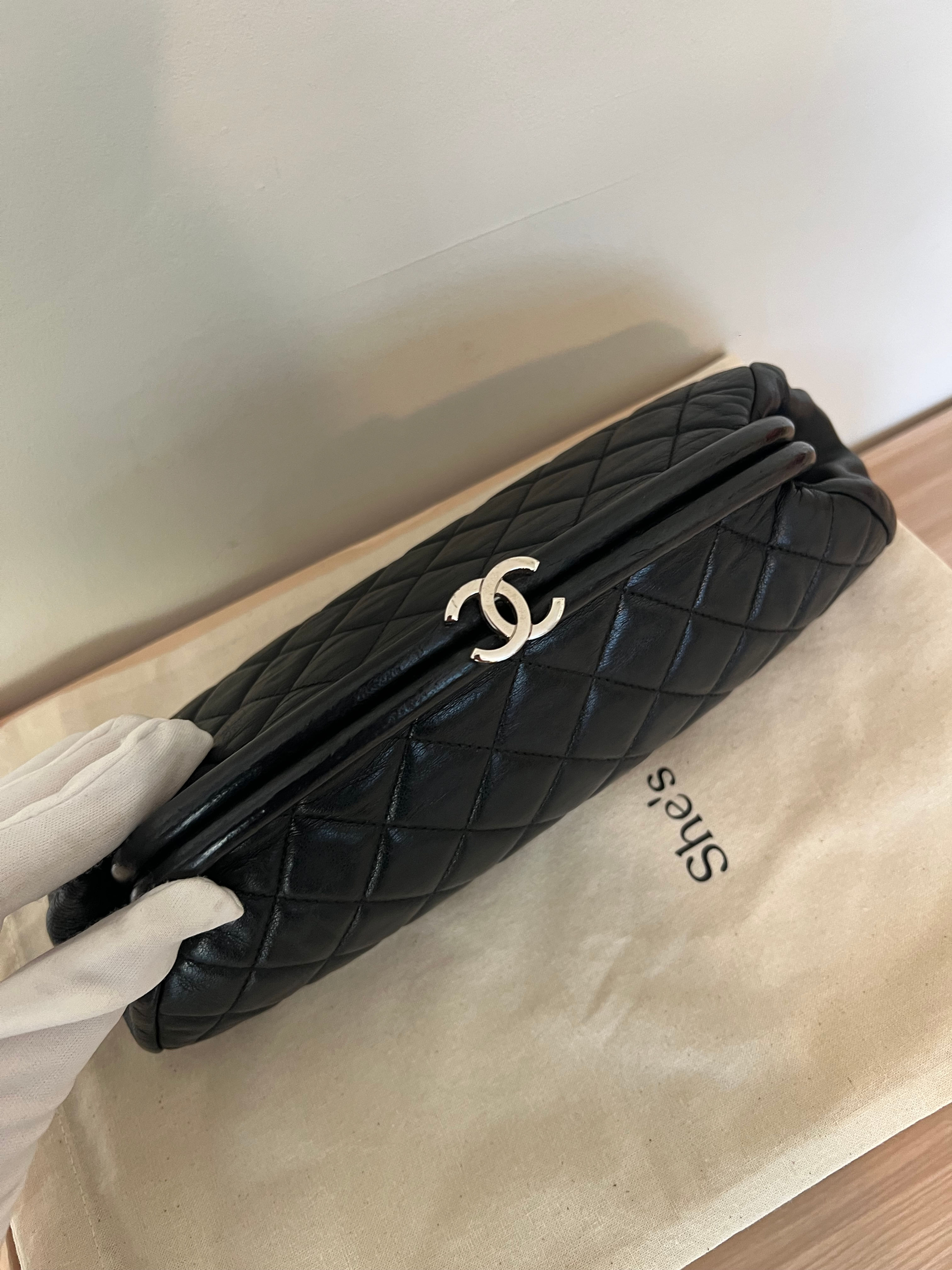 Chanel Half Moon Clutch