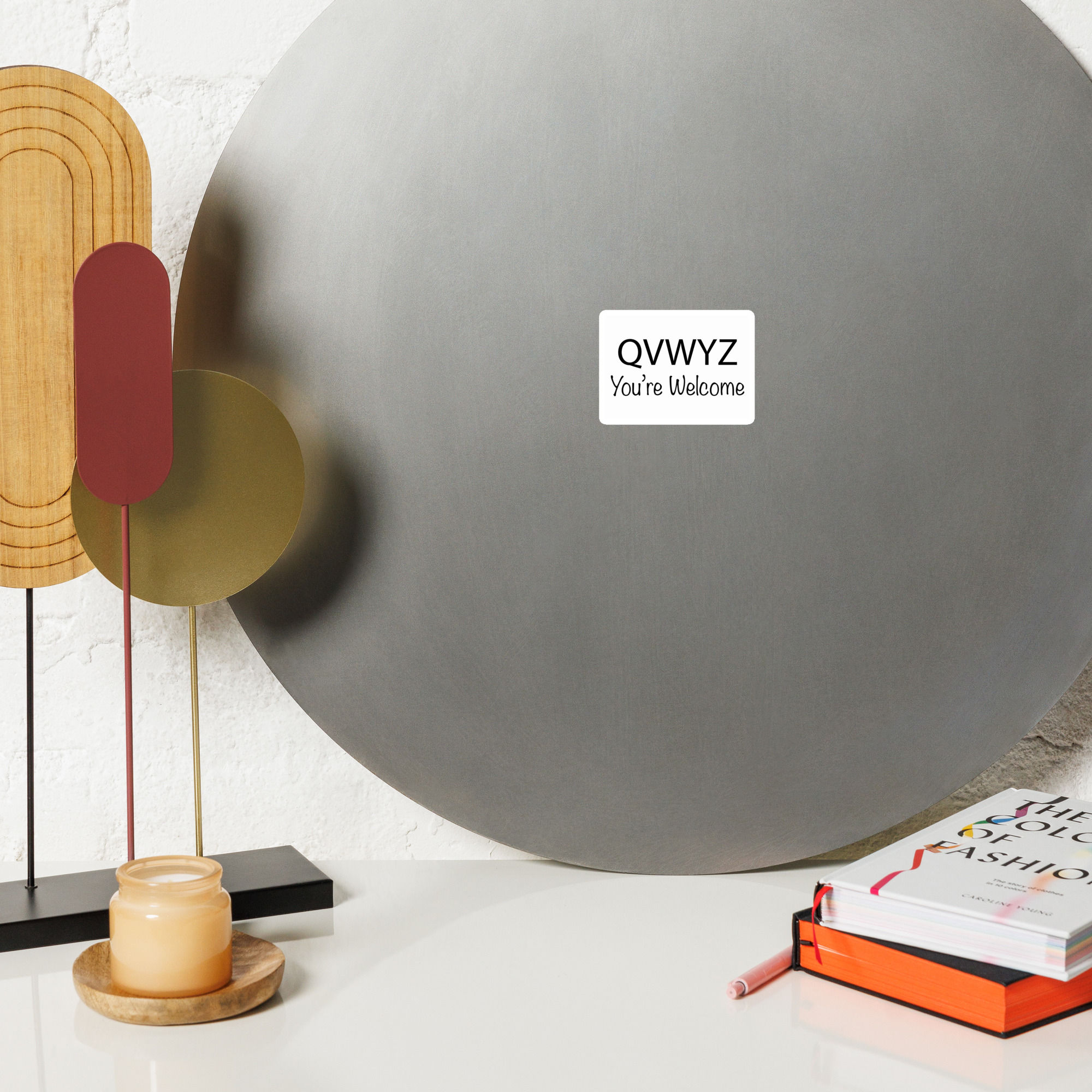 The Missing Letters Magnet