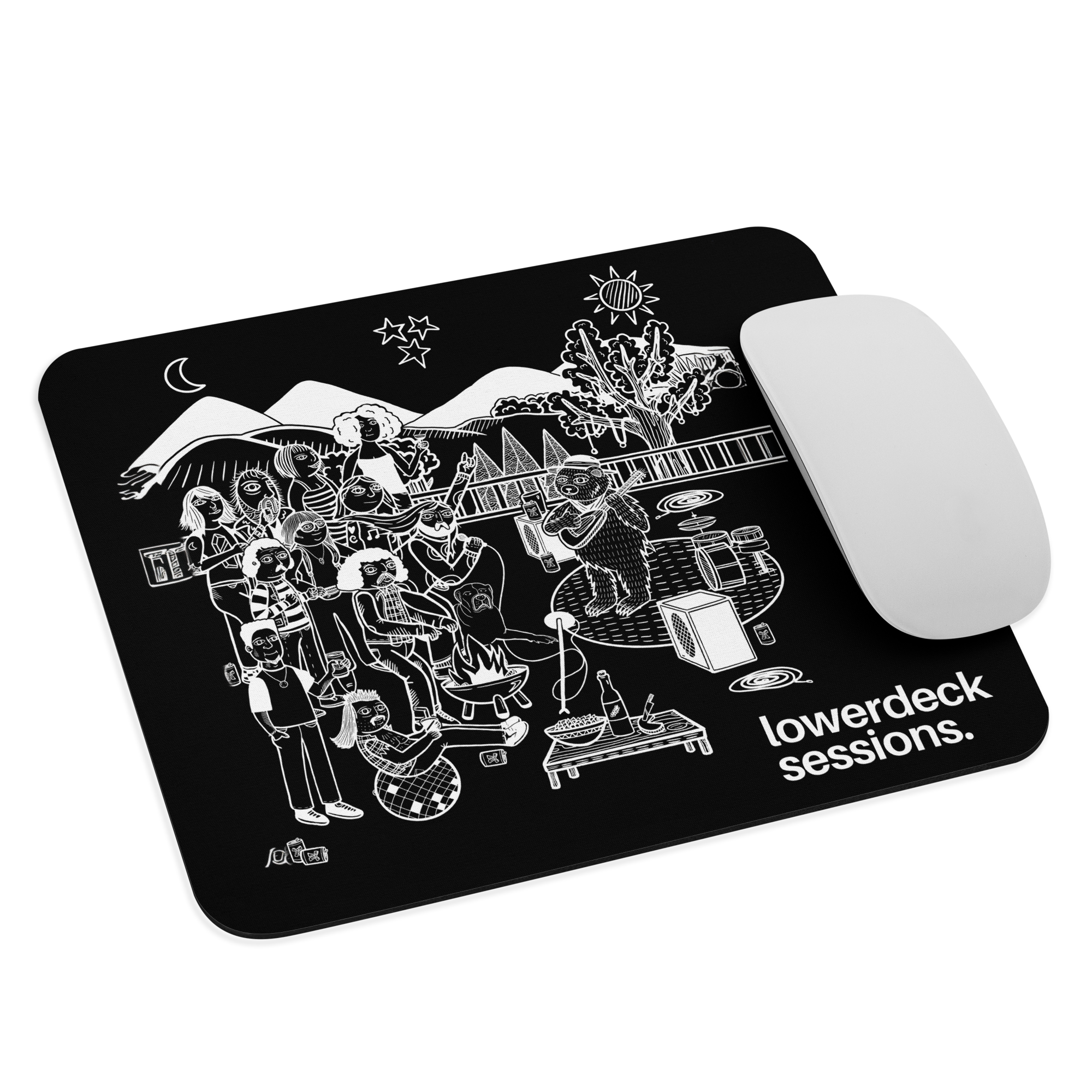 LowerDeck Sessions Mouse pad