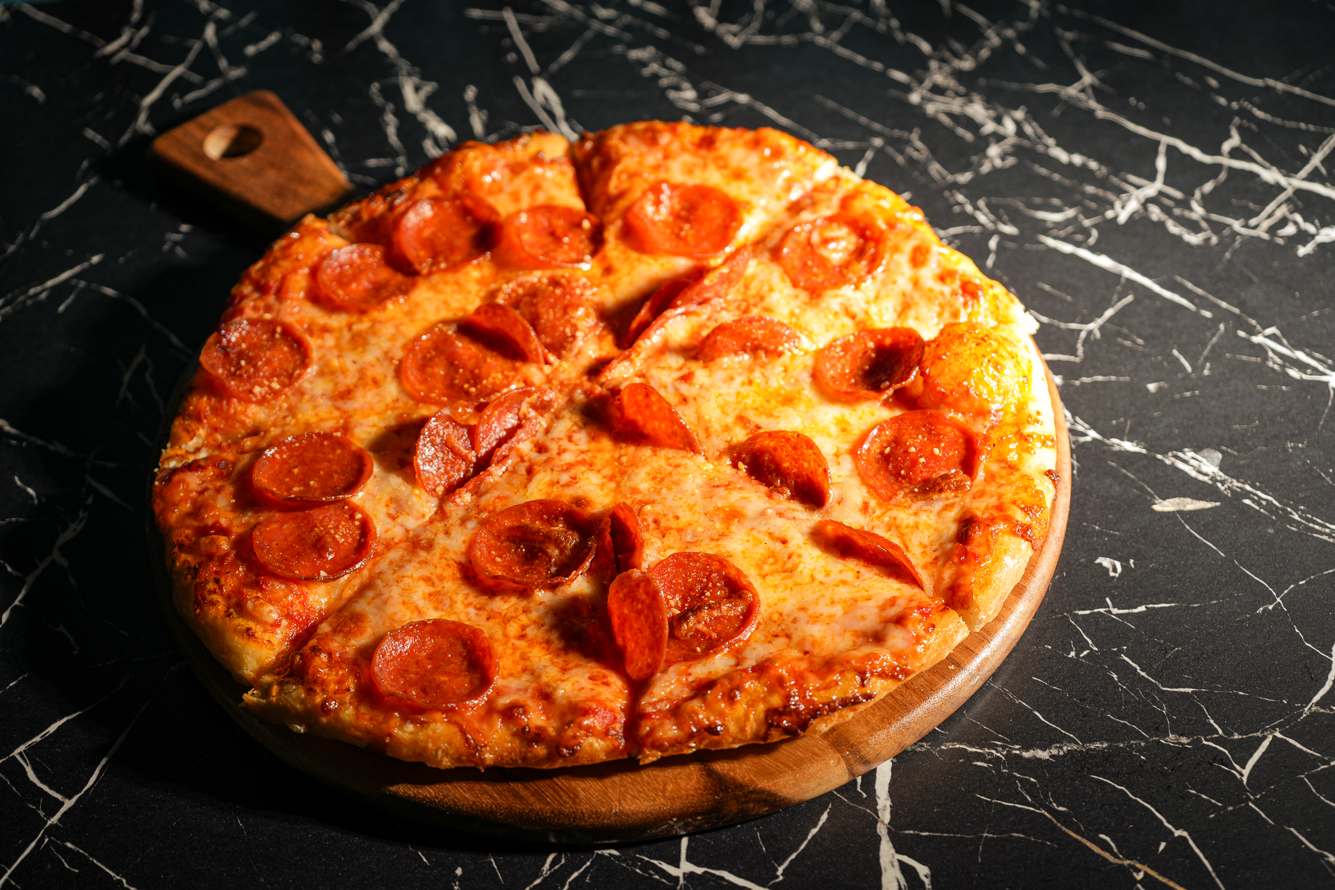 Pepperoni Pizza from Spices and Slices