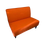 Thumbnail: Orange Armless Settee