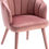 Thumbnail: Ivory Velvet Petal Chair