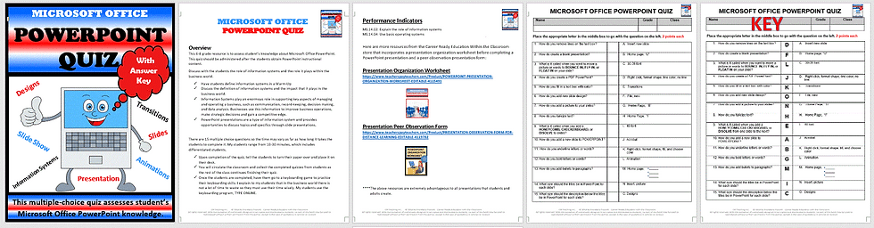 Thumbnail: Final Exams and Test Bundle