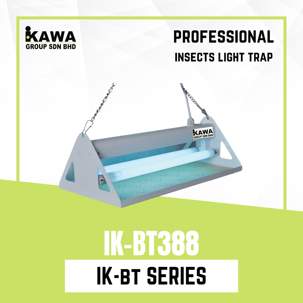 IKAWA PRO IK- BT388  Sticky UV Light Trap/Fly Killer + 10pcs glueboards