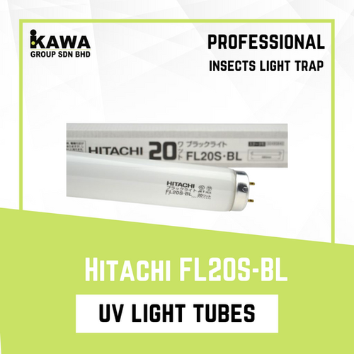 Hitachi F20SBL 20W UV Insect Killer Tube | IKAWA Group Sdn. Bhd