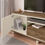 Miniatura: RACK CAEMMUN FORM PARA TV ATÉ 65 POLEGADAS JATOBÁ / OFF WHITE