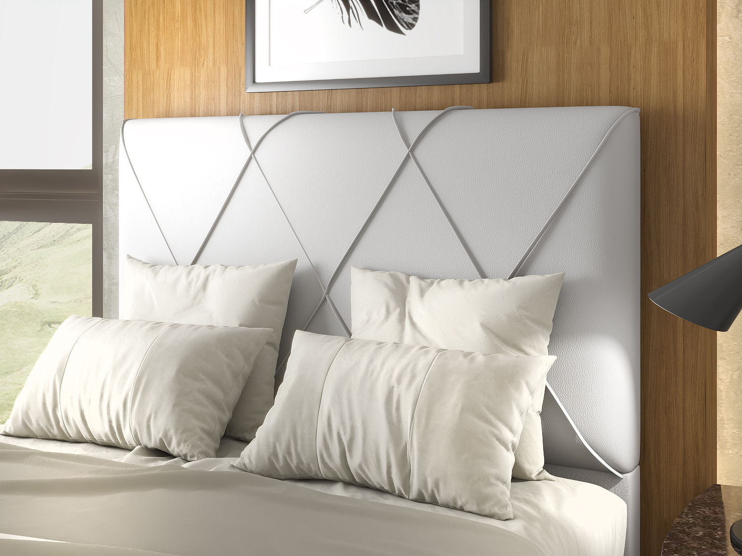 CABECEIRA MADRI 1,40X1,25 CORINO BRANCO
VIAN