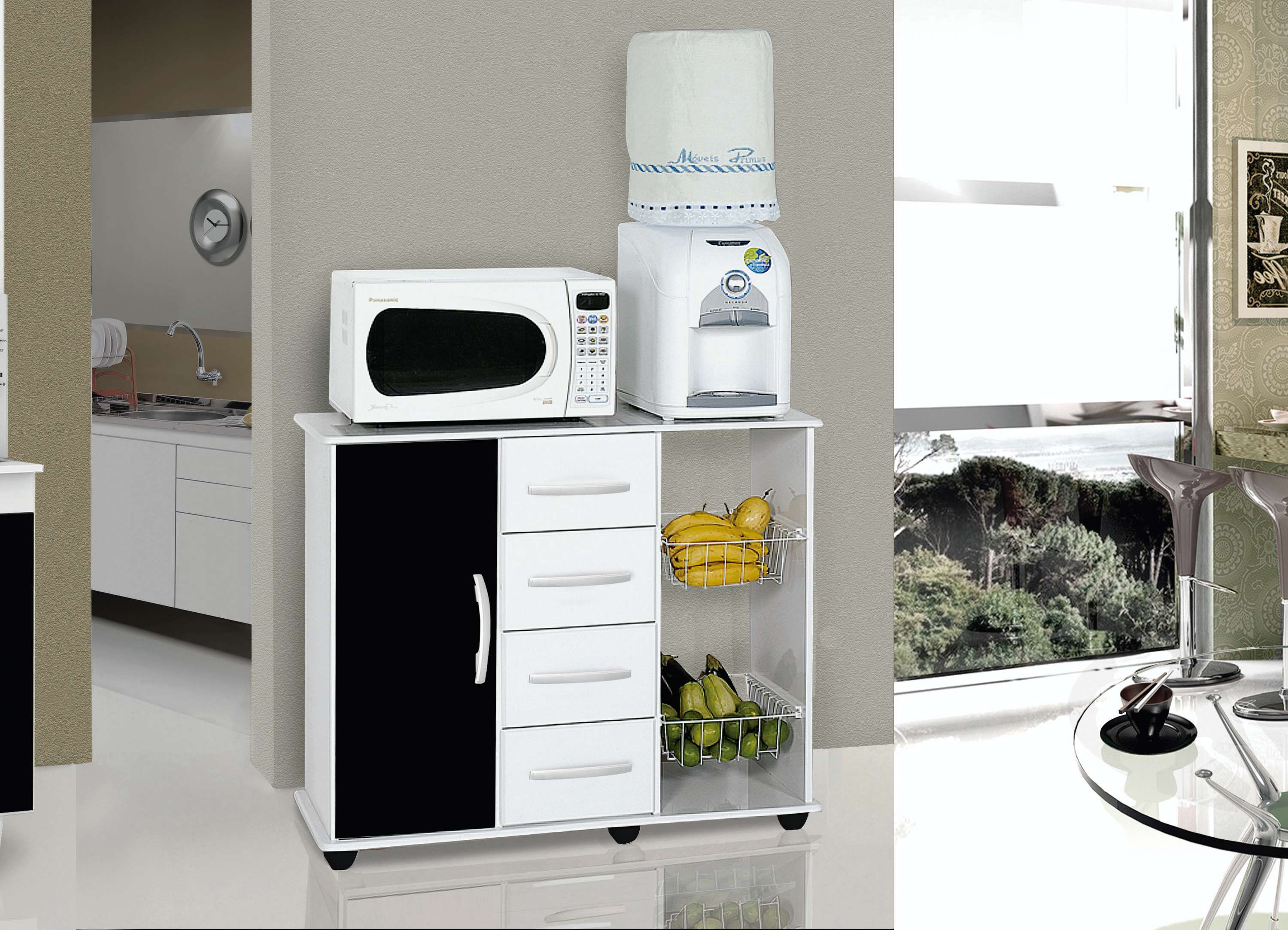 FRUTEIRA CAMILA BRANCO / PRETO
MÓVEIS PRIMUS