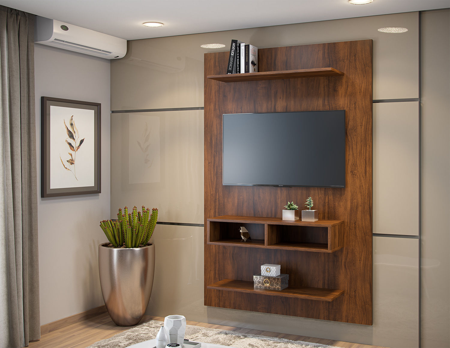 PAINEL DELTA PARA TV ATÉ 43 POLEGADAS IMBUIA
VIA MÓVEIS