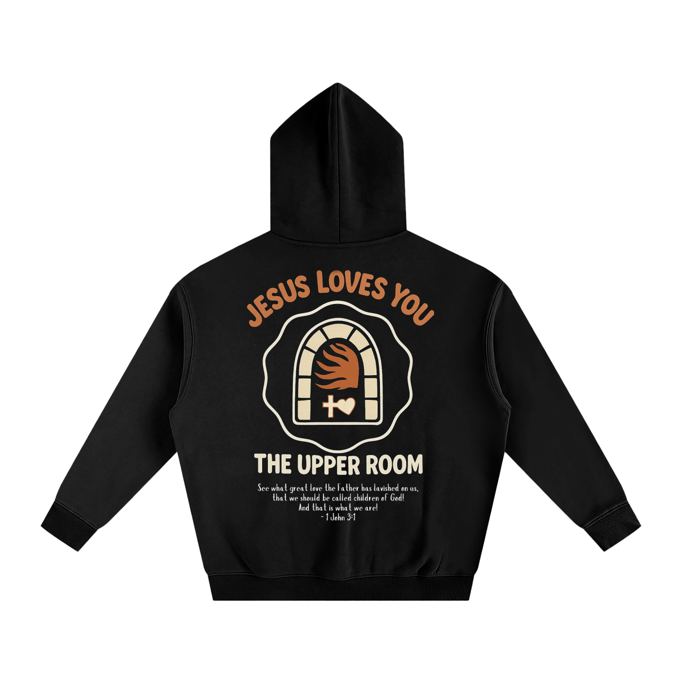 Jesus loves you hoodie