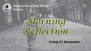 Friday of the 33rd Week Year C