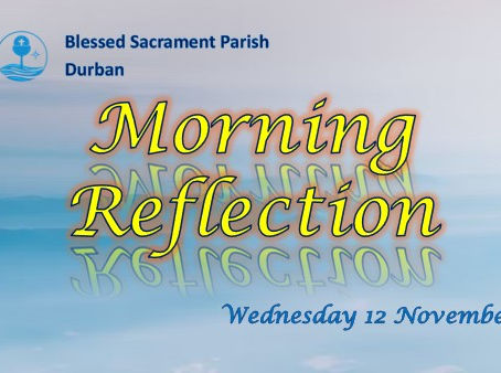 Wednesday of the 32nd Week Year C