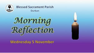 Wednesday of the 31st Week Year C