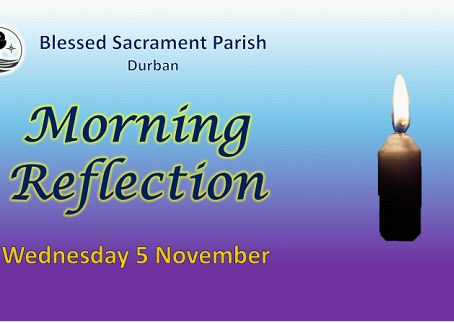 Wednesday of the 31st Week Year C