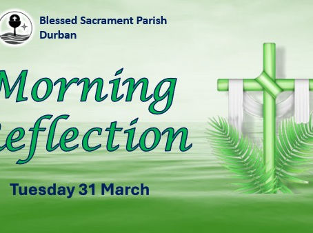 Tuesday of Holy Week Year A