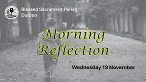 Wednesday of the 33rd Week Year C