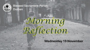 Wednesday of the 33rd Week Year C