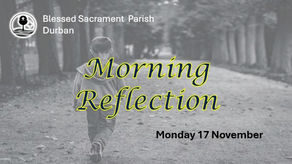 Monday of the 33rd Week Year C