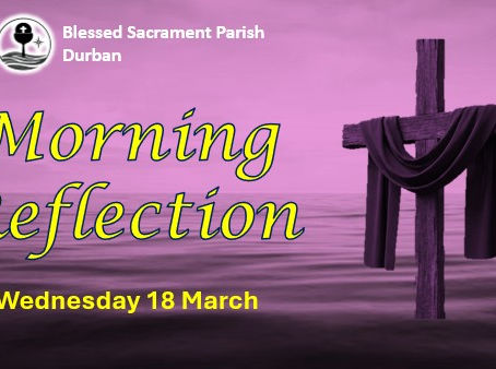 Wednesday of 4th Week of Lent Year A