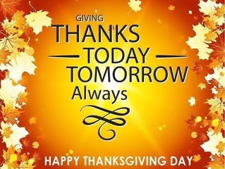 Blessing of Thanks Giving