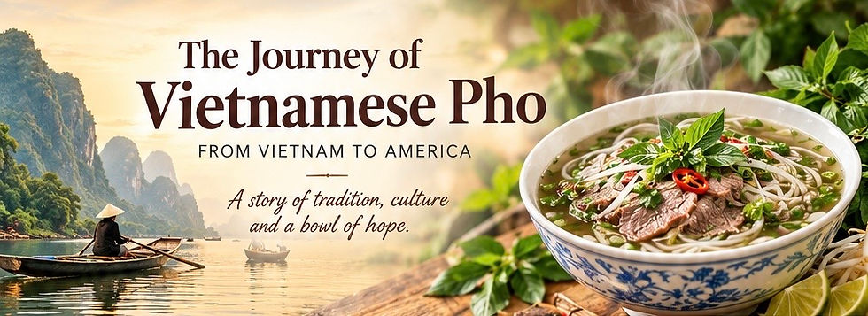 The Journey Of Vietnamese Pho