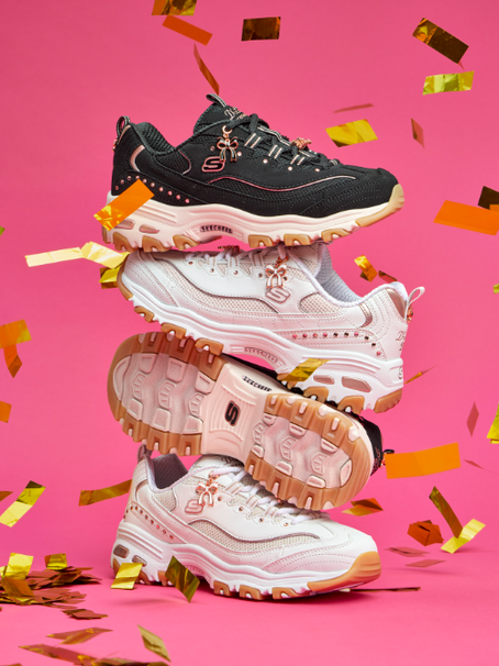 SKECHERS D’LITES CELEBRA 20 AÑOS COMO ÍCONO DEL ESTILO Y2K CON UNA EDICIÓN ESPECIAL