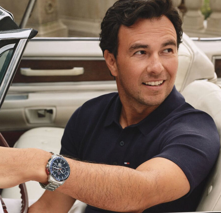 Tommy Hilfiger apuesta por Checo Pérez para consolidar su posicionamiento en relojería y joyería