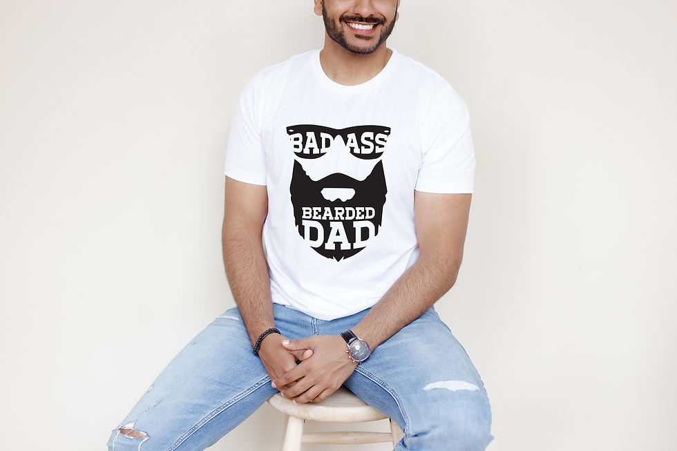 Thumbnail: Bad Ass Bearded Dad Shirt