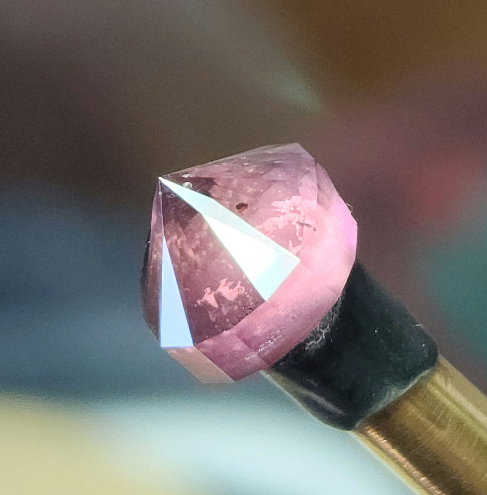 Miniature : Grenat Malaya de Tanzanie 1,90 carats