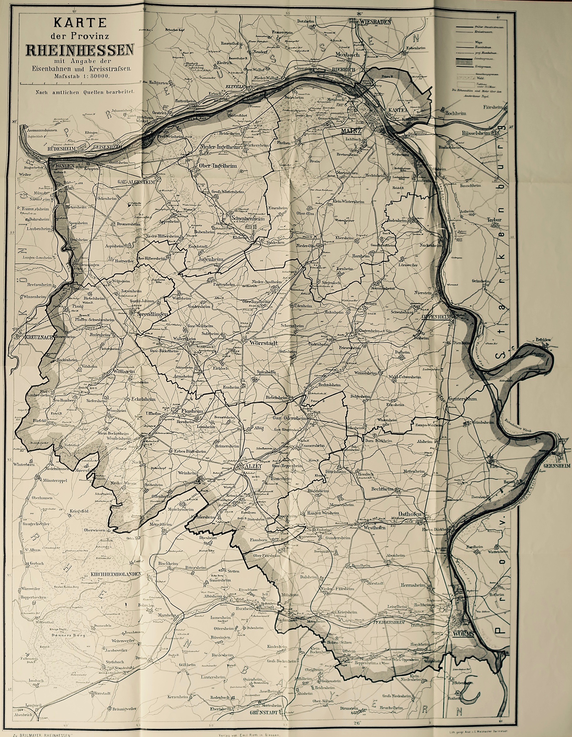 1906: Provinz Rheinhessen