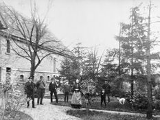 Ostereier im Park