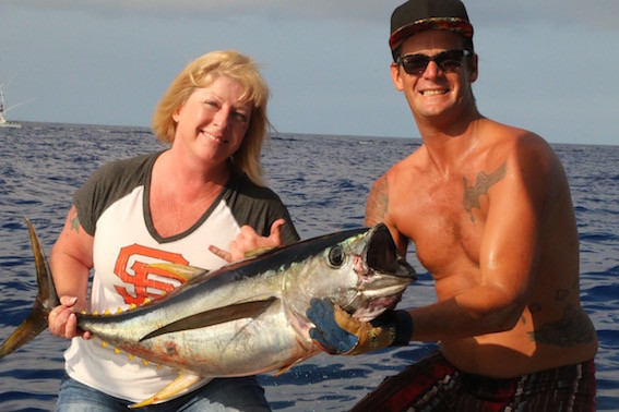 Kona Fishing Ahi