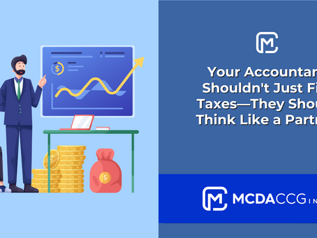 Your Accountant Shouldn't Just File Taxes—They Should Think Like a Partner