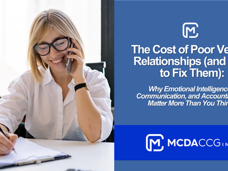 The Cost of Poor Vendor Relationships (and How to Fix Them)