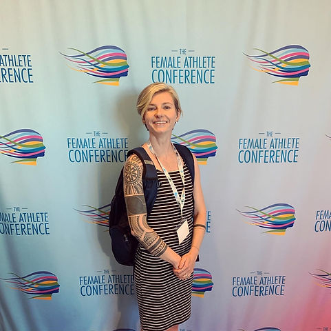 Mo Frazier at the Female Athlete Conference