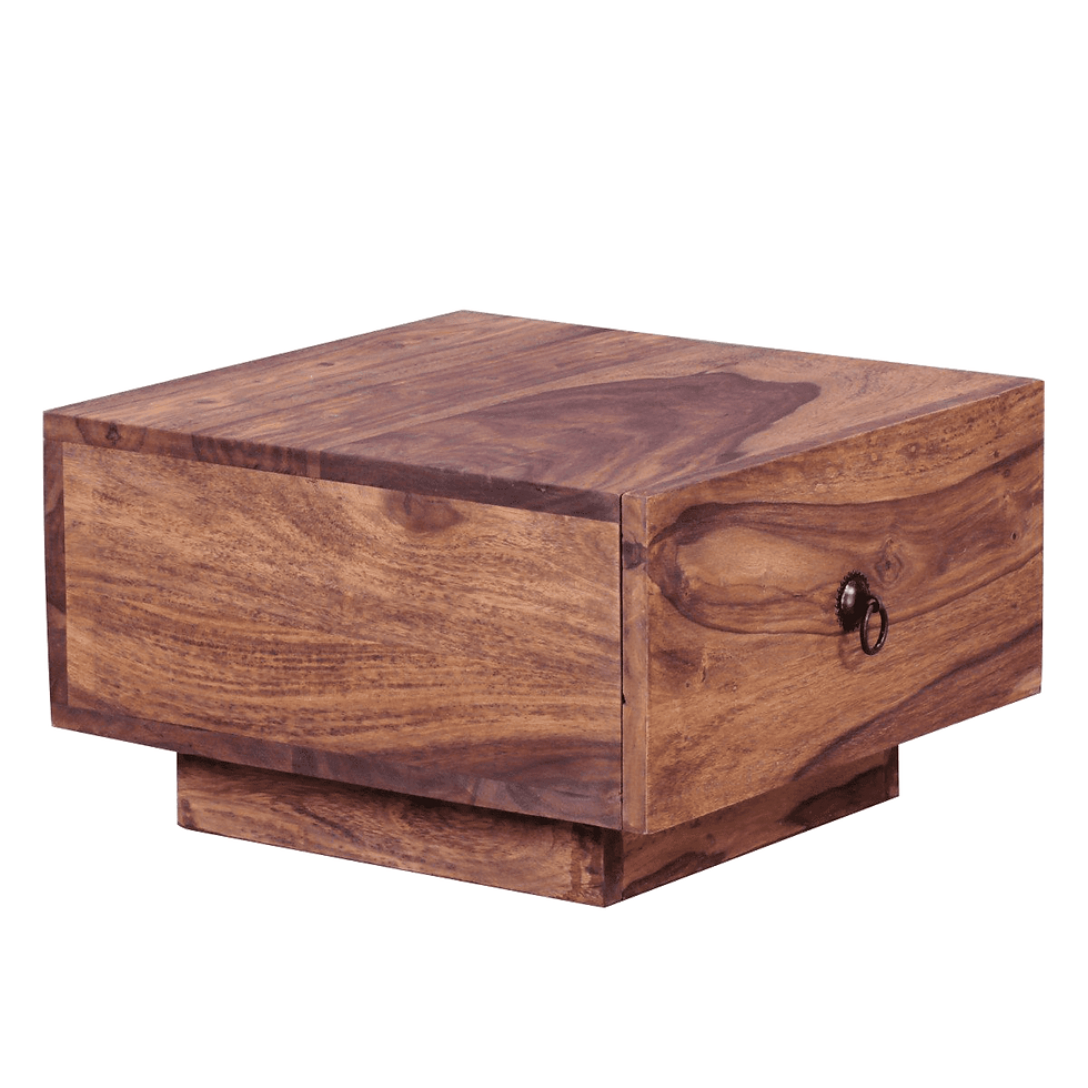 Thumbnail: Solid Wood Capital Bed Side Table With Darwer