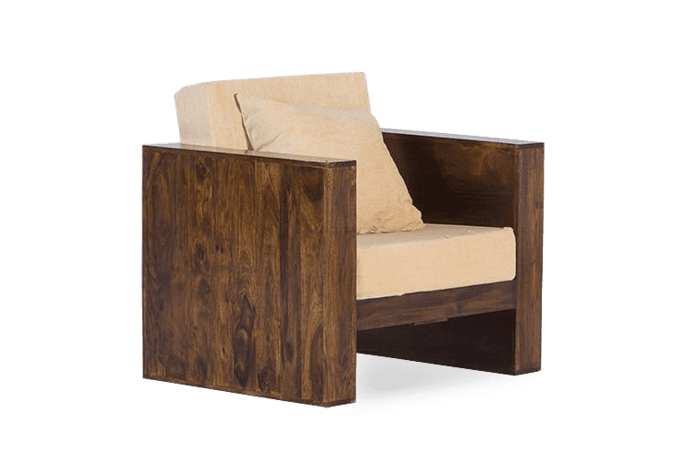 Thumbnail: Solid Wood Romeo Sofa Set