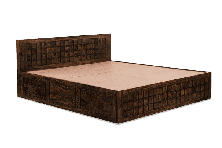 Thumbnail: Solid Wood Bowley Bed With Storage