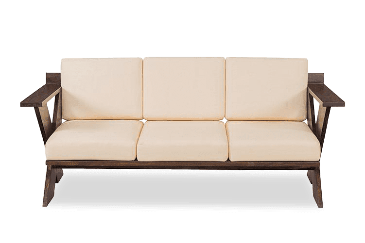 Thumbnail: Solid Wood New Crossia Sofa Set