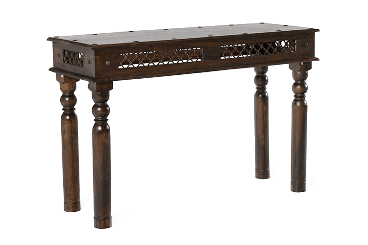 Thumbnail: Solid Wood Jali Console Table