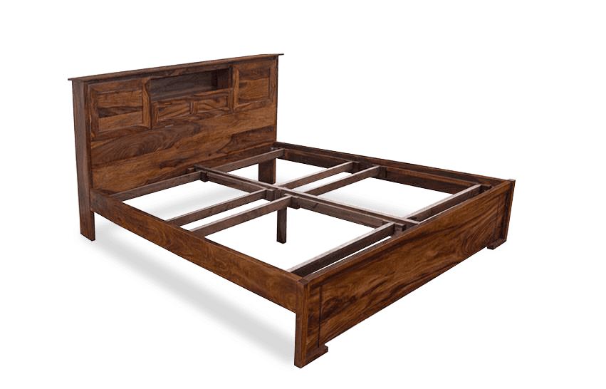 Thumbnail: Solid Wood Depot Storge Bed