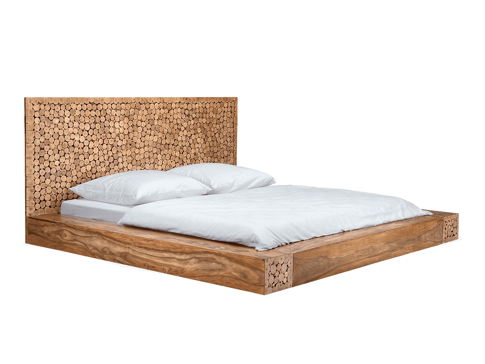 Thumbnail: Solid Wood Indiana WoodTree Bed
