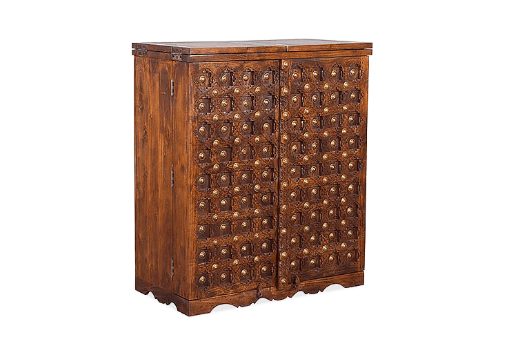 Thumbnail: Solid Wood Brass Royale Bar A