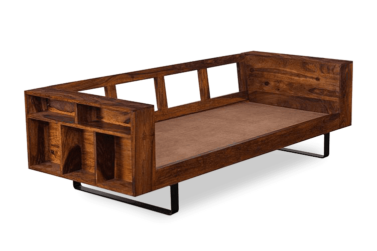 Thumbnail: Solid Wood Cubox Sofa Set